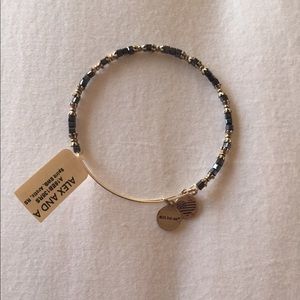 beaded alex and Ani Bracelet.never been worn!